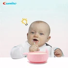 Low MOQ Food Grade Silicone BPA Free Baby Non Spill Bowl with Sucker