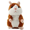 2018 Talking Hamster Mouse Pet Plush Toy Hot Cute Speak Talking Sound Record Hamster Educational Toy for Children Gift