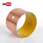 Factory Custom high quality DX steel slide POM metal Sleeve Bushing