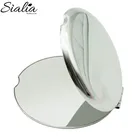 Mirror Personalized Gold Stainless Steel Heart-shaped Decorative Small Gift Compact Makeup Customized Portable Mirror