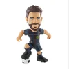 Design your own mini 3d football player/big head plastic football star action figures toys/make soccer figure manufacturer