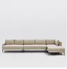 wholesale 5 in 1 kilim new cheap price dubai fabric wall l shaped sofa bed