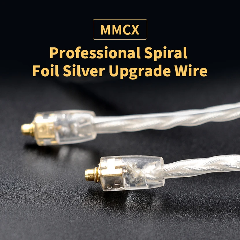 New 8 Core Silver-plated Upgrade MMCX Cable - ANKUX.COM