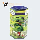 China supplier cheap price Hexagon popcorn food french fries FDA paper box