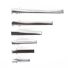 Wholesale Metal Spring Duckbill Alligator Rectangle Hair Clip For Decoration 40041