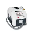 Portable q switch nd yag laser tattoo removal machine with red arming light