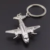 Unique 3D plane alloy Key Chain keychains Key chain keyring ring 3D plane Model Aircraft Keyfob Battleplane plane