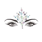 Eco-friendly Diamond Face Sticker Rhinestone Stickers Body Gems Temporary Tattoo Sticker