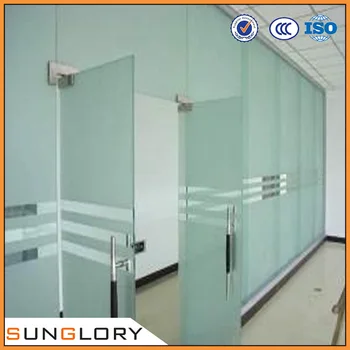 Double Leaf Glass Door With Tempered Glass Buy Double Leaf Glass Door