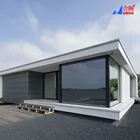 Low cost green prefab mobile villa house