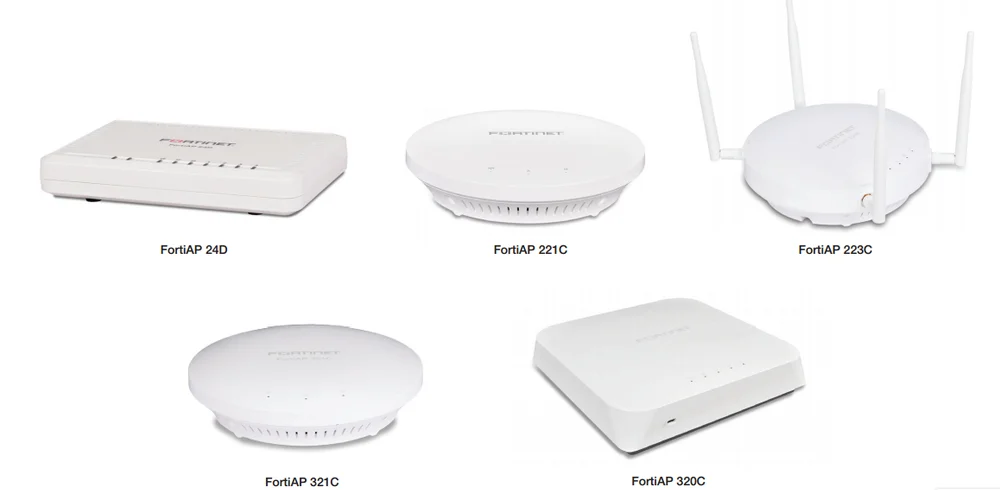 fortinet fortiap-24d 集成 wi-fi 接入点