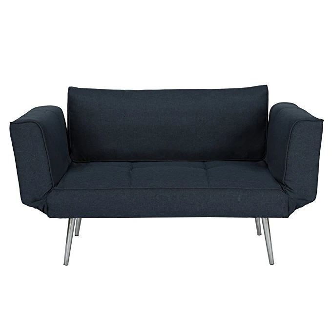 Modern Leisurely Small 2 Seater Sofa One Person Bed With Folding Modern Leisurely Small 2 Seater Sofa One Person Bed With Folding Armrestetal Legs Product On