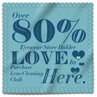 Hot sale colorful display TV microfiber cleaning cloth