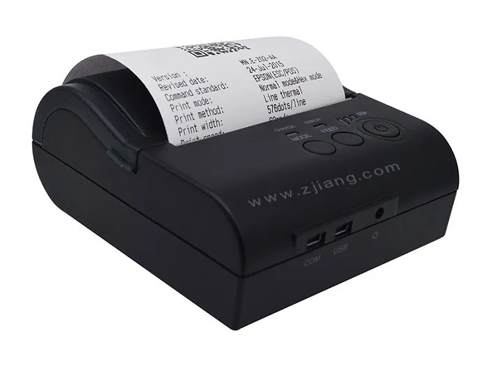 ZJ-8001 Pocket Bill Printer Wireless Bluetooth Restaurant Bill Printer Price In India