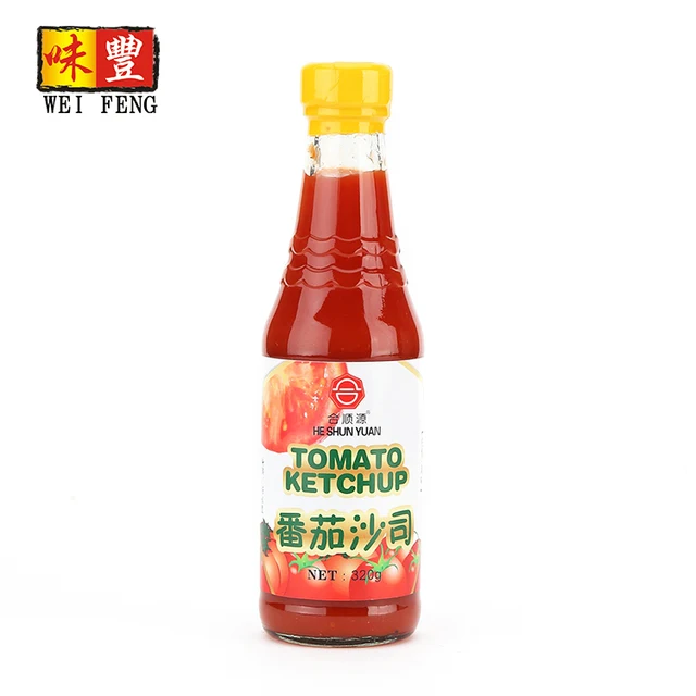 wholesale fresh pizza sauce factory price 320g tomato ketchup