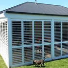 Aluminum shutters/sun louver/blades/shades extruded louver shutters