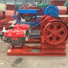 Low cost 100% good quality diesel engine stone crusher in China