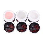 China supplier wholesale clear, pink, white nail gel set, uv gel builder bulk