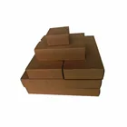 Brown kraft paper match box packaging from China supplier customized size logo printing For sale