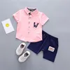 Children Clothing 2018 summer Boys Clothes Shirt + Jeans Pants 2pcs Outfit Kids Clothes Boys Suit Toddler Boys Clothing Sets