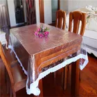 high quality plain pvc pe waterproof table cloth