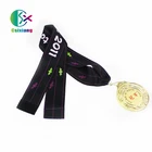 Direct Manufacturer Custom Design Polyester Award Medal Lanyards With Logo Custom