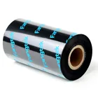Thermal Transfer Ribbon Wax Barcode Tapes Compatible for TSC Label Printer 1" core 110x300m