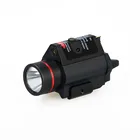 Tactical compact hunting airsoft shooting air guns and weapons 3W-H2 ALUMINUM M6R Led flashlgith with rail HK15-0096