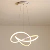 Simple living room personality led acrylic Chandelier