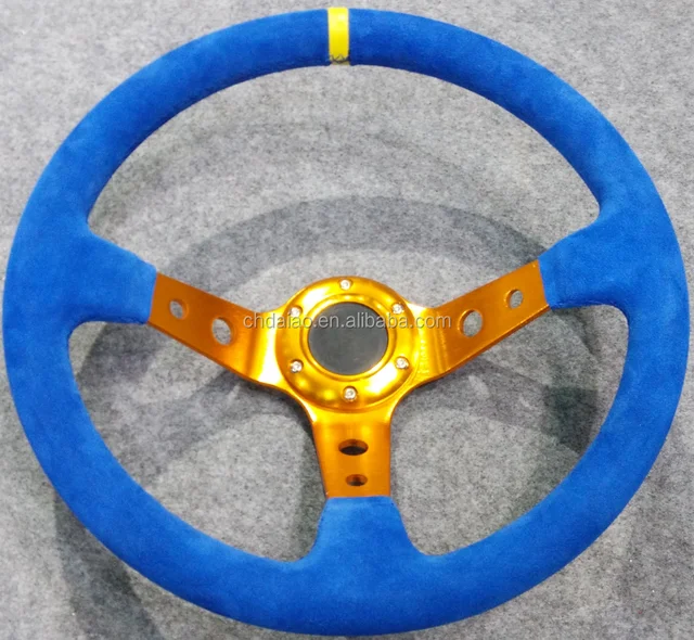 white racing steering wheel