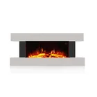 Indoor decorate modern stove insert electric marble fireplace