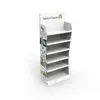 Fashion White Paint Layer Pop Floor Display Stand for Pharmacy