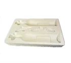High quality swellder PET Disposable Molded Fiber Packaging Insert / Thermoforming Tray