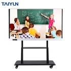 Portable Multi Touch Screen Interactive Whiteboard 75 Inch Interactive Smart White board For School Teaching