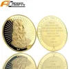 24k gold Challenge metal 1 Ounce Jesus Coin souvenir coin