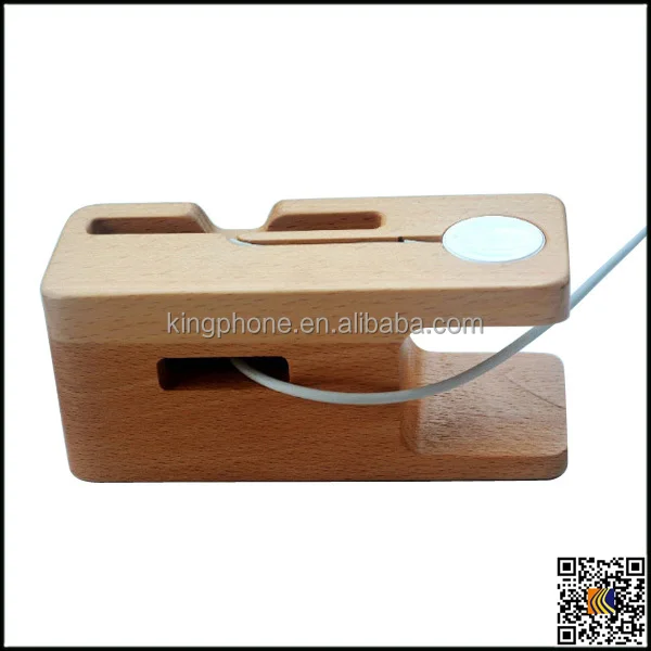 for iphone wood stand