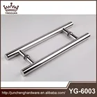 2015 H type stainless steel glass door handle