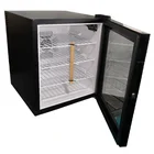 China Hot Sale Household High Quality 50L Small hotel Mini Bar Fridge with glass door