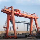 Using for stock ground workshops warehouses loading and unloading operation double girder gantry crane