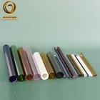 wholesales high quality heat-resistant colored pyrex glass tube