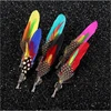 Wholesale Festival Gifts Wedding Party Engagement Occasion Wearing Gentleman suit Ornament Peacock Feathers Brooch Hijab Pins