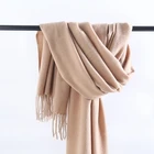 Winter men's women's cashmere stoles scarf 100 custom logo personalized scarf jersey hijab