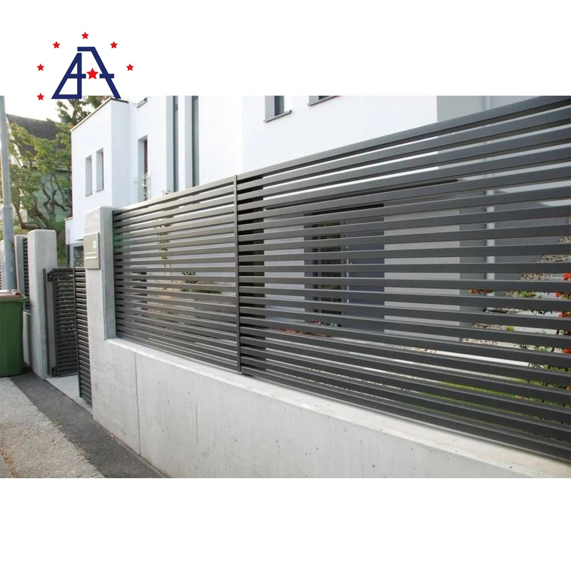 anodized aluminum fence