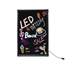 DIY LED writing board / outdoor attractive backlit LED writing menu board