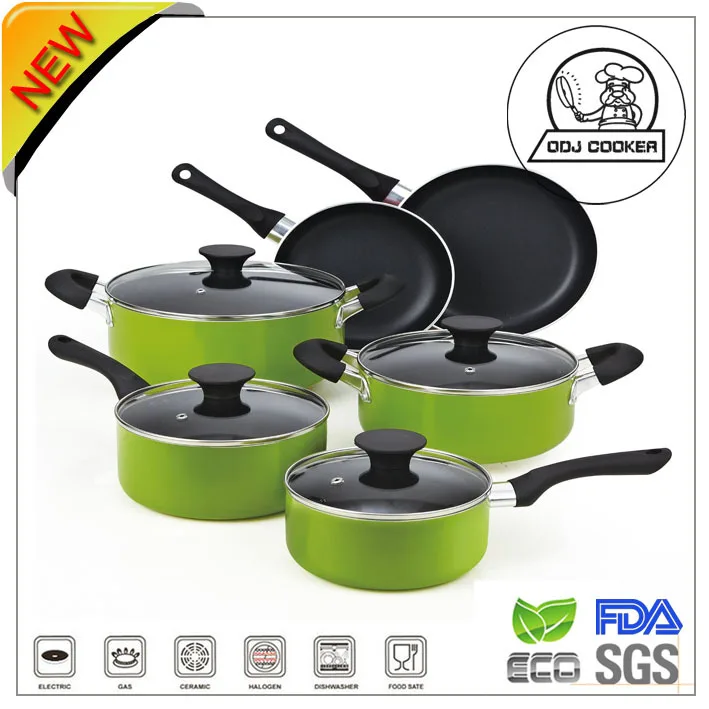 2015 New Pressed Aluminum Non Stick Palm Restaurant Cookware Set Buy