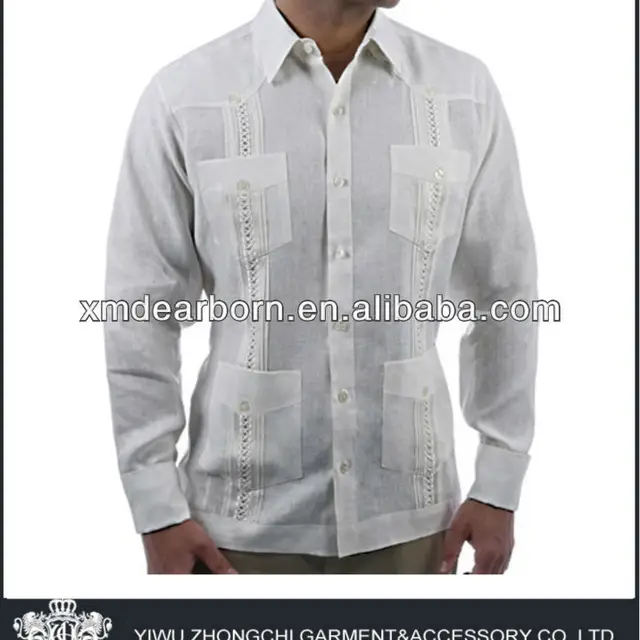 groom guayabera shirt