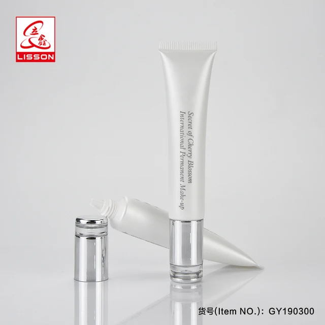 20ml wholesale manufacturer clear long nozzle cosmetic plastic
