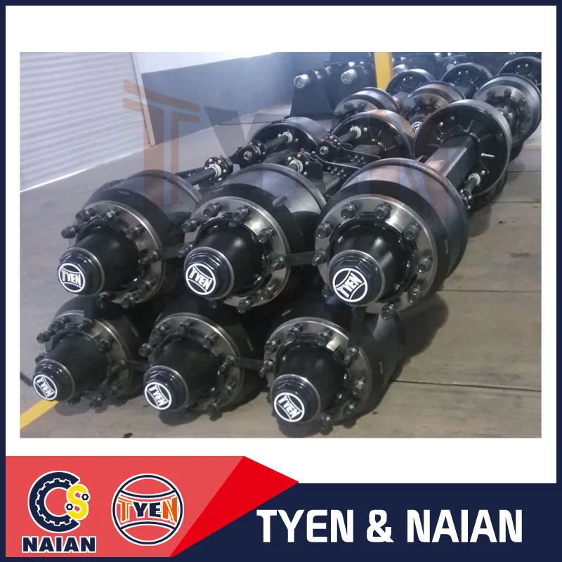 Standard Bpw Parts Bpw Axles With Round Beam Axle For Trailer Hot Sale