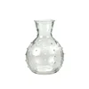 Home decoration small mouth flower glass vase