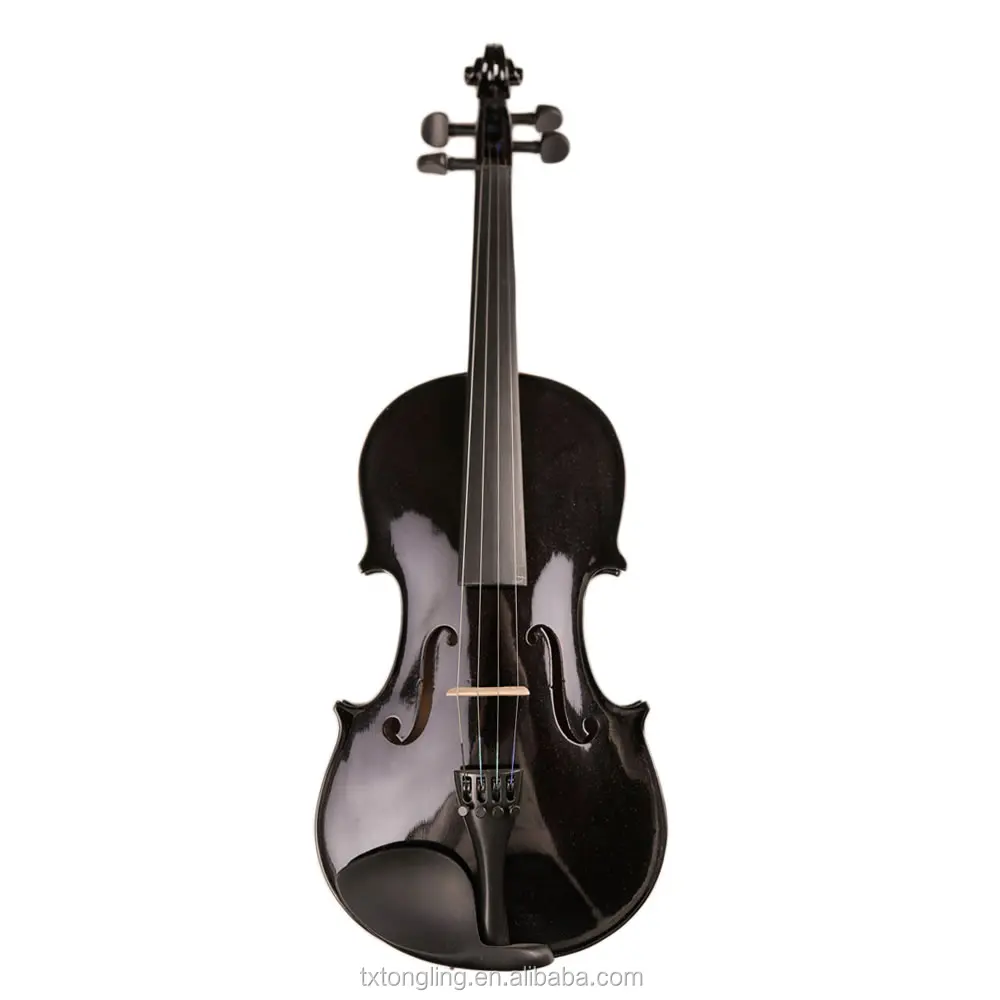 (TL001BK), fabricante de China, el mejor violín marcas negro violín